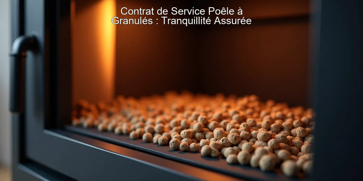 Contrat de Service Poêle à Granulés : Tranquillité Assurée