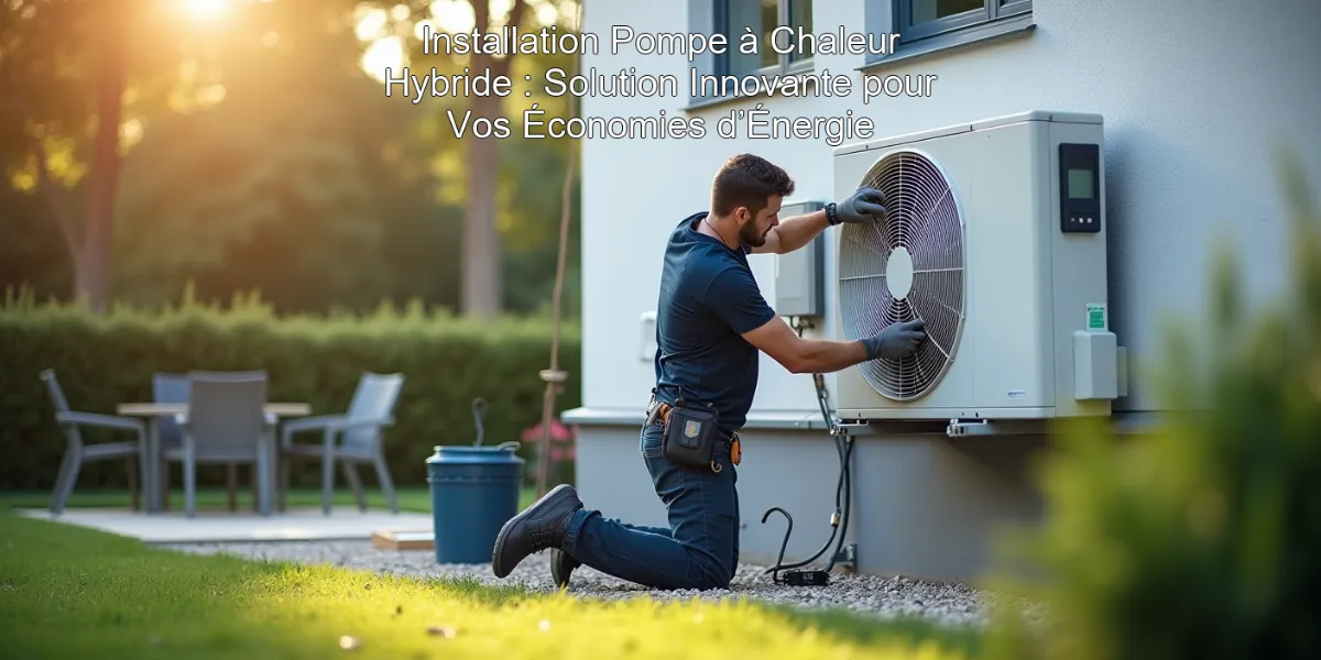 Installation Pompe à Chaleur Hybride : Solution Innovante pour Vos Économies d’Énergie