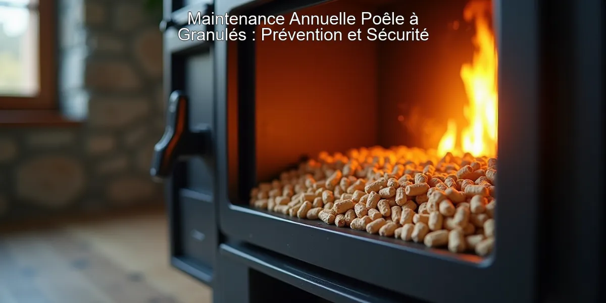Maintenance Annuelle Poêle à Granulés : Prévention et Sécurité