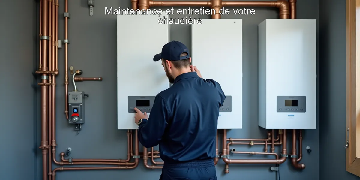 Maintenance et entretien de votre chaudière