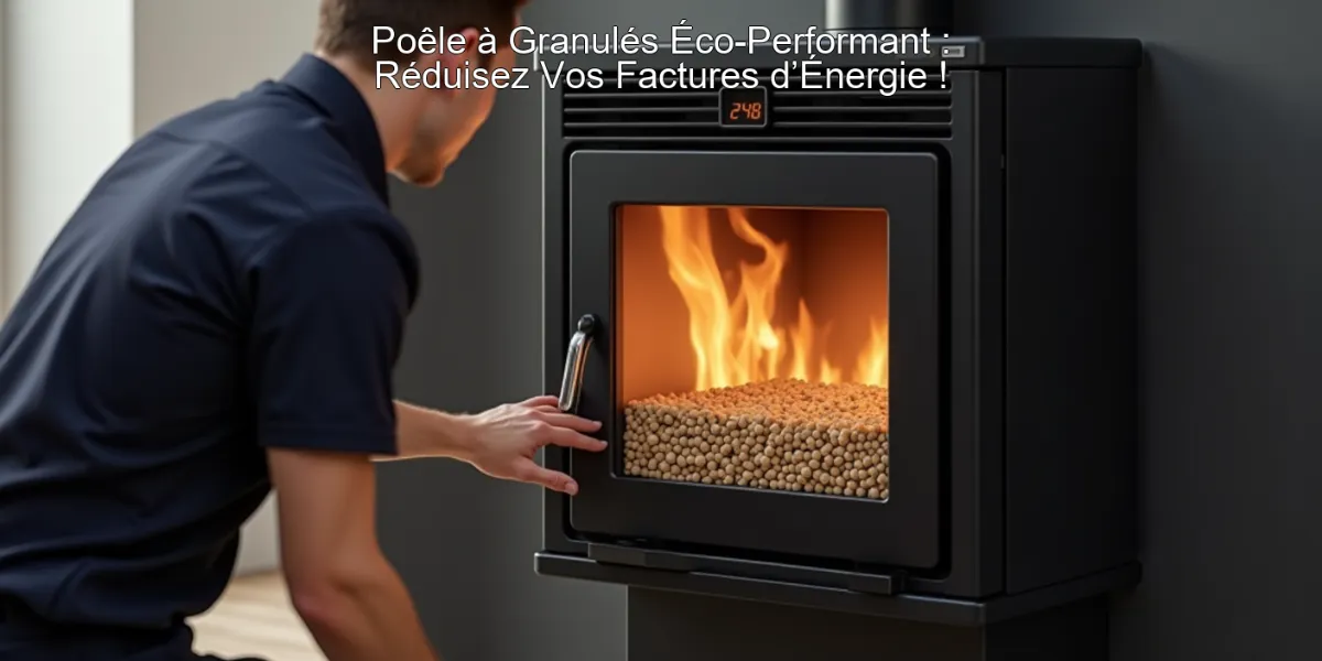 Poêle à Granulés Éco-Performant : Réduisez Vos Factures d’Énergie !