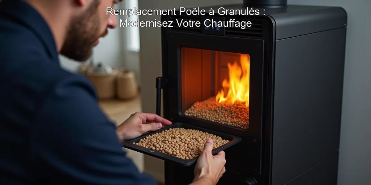 Remplacement Poêle à Granulés : Modernisez Votre Chauffage
