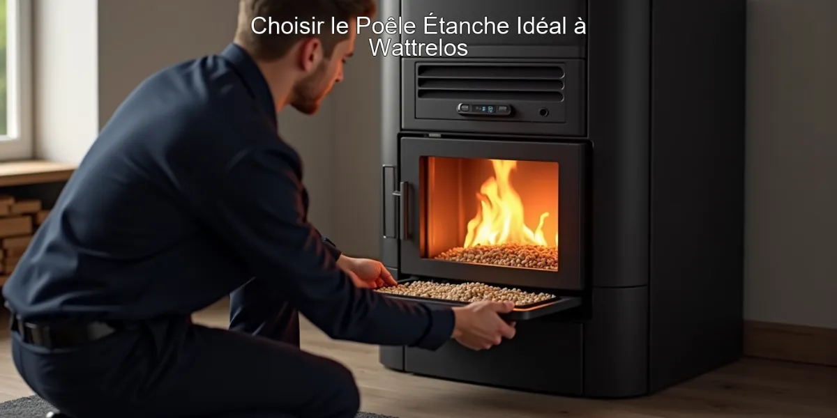 Choisir le Poêle Étanche Idéal à Wattrelos