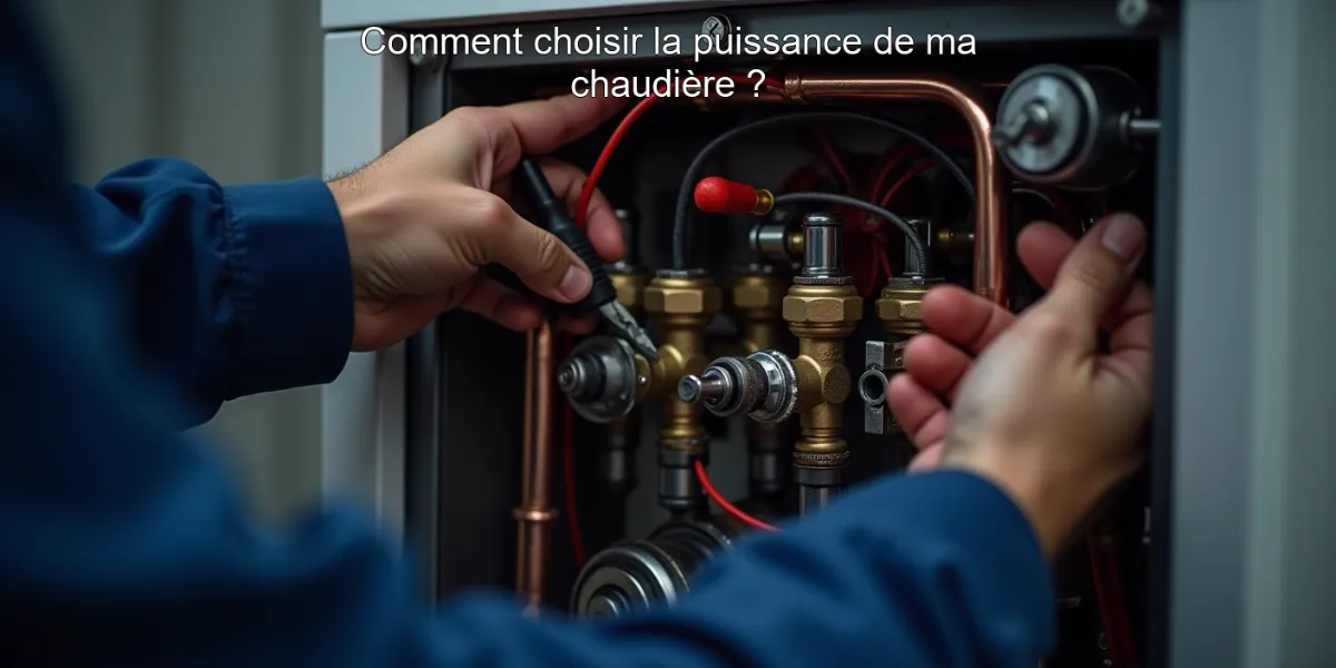 Comment choisir la puissance de ma chaudière ?