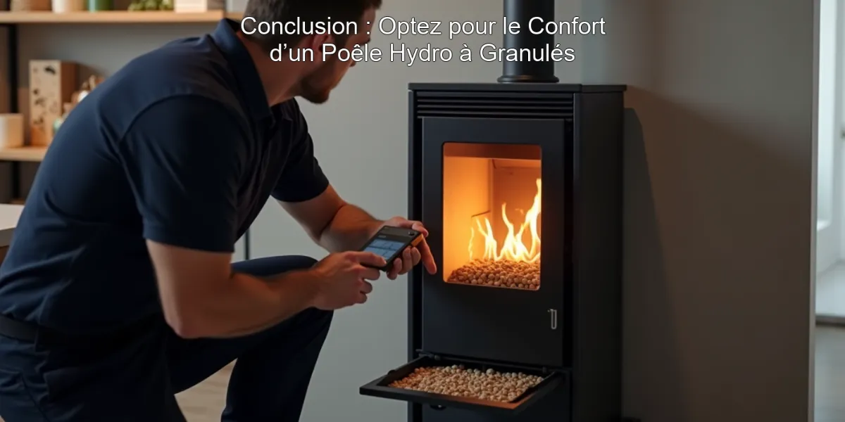Conclusion : Optez pour le Confort d’un Poêle Hydro à Granulés