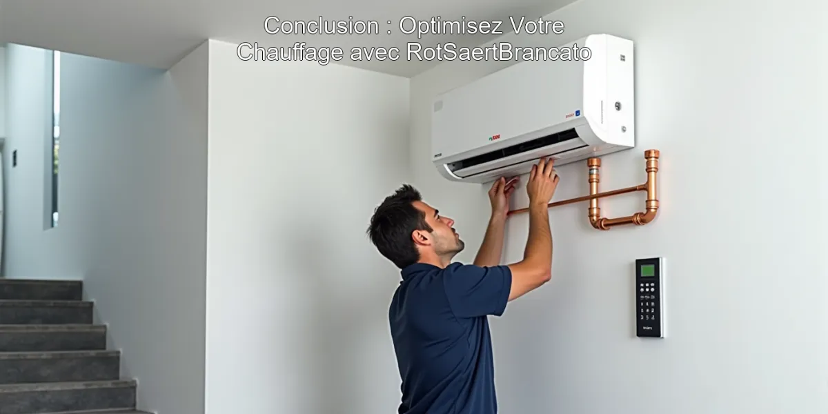Conclusion : Optimisez Votre Chauffage avec RotSaertBrancato