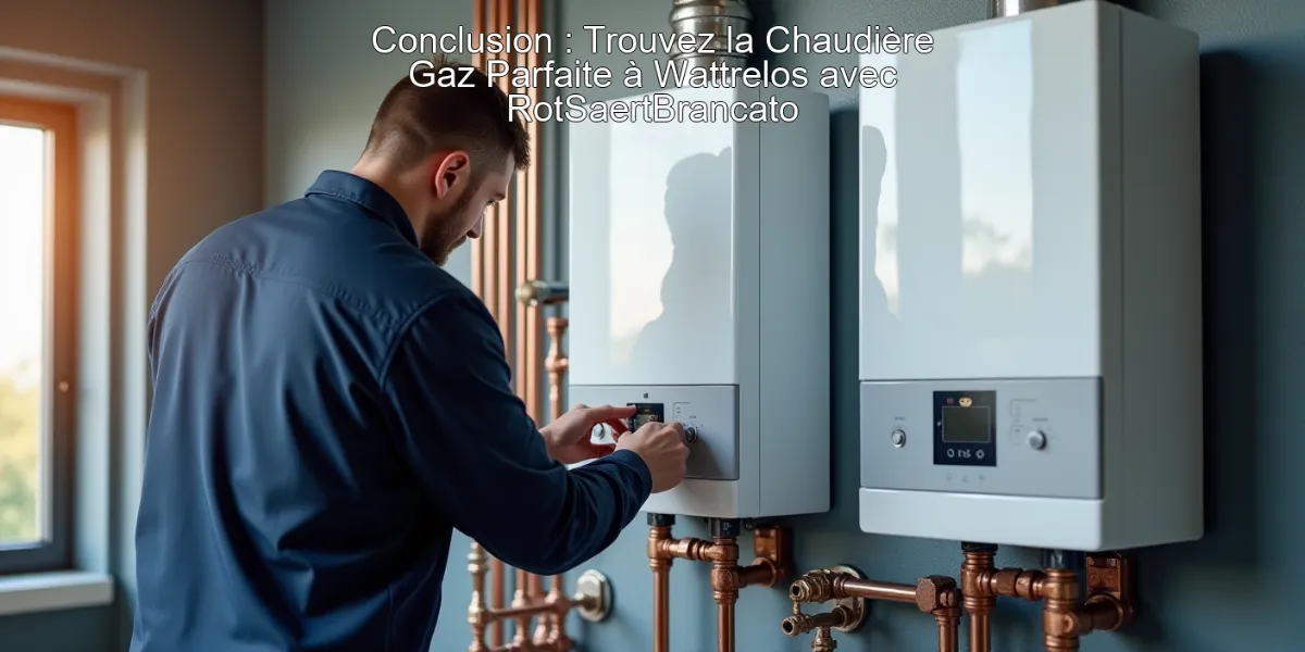 Conclusion : Trouvez la Chaudière Gaz Parfaite à Wattrelos avec RotSaertBrancato