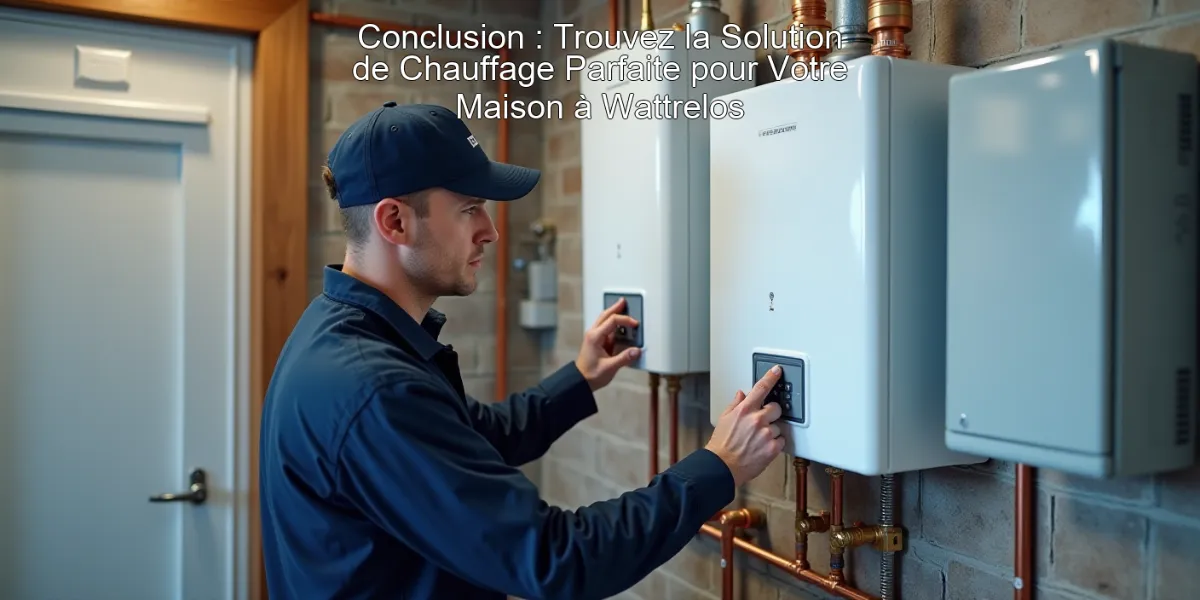 Conclusion : Trouvez la Solution de Chauffage Parfaite pour Votre Maison à Wattrelos
