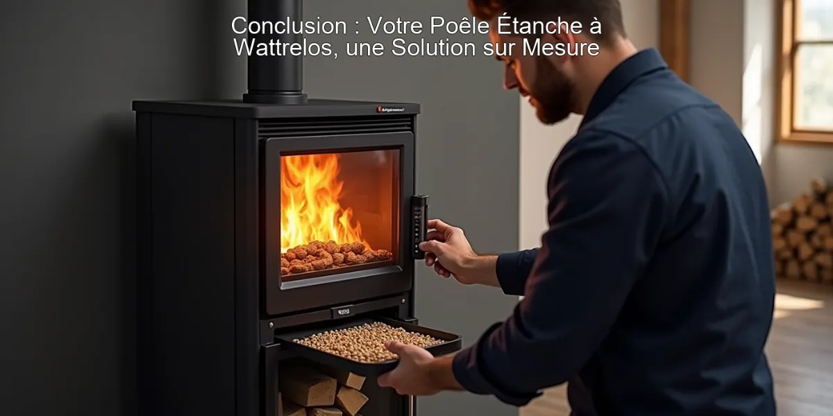Conclusion : Votre Poêle Étanche à Wattrelos, une Solution sur Mesure