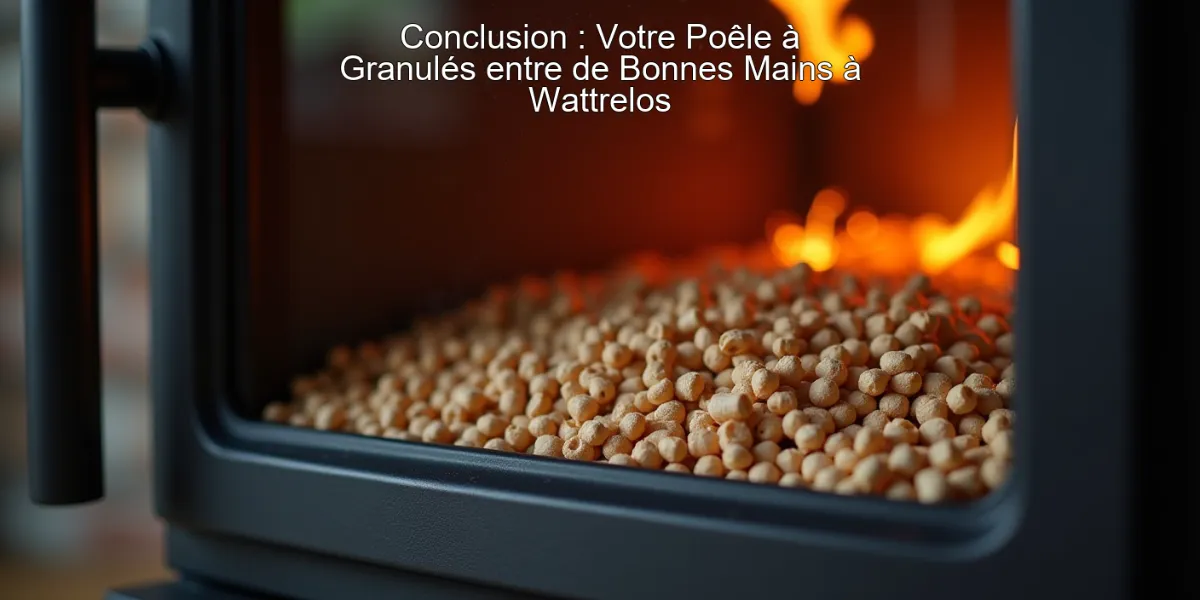 Conclusion : Votre Poêle à Granulés entre de Bonnes Mains à Wattrelos