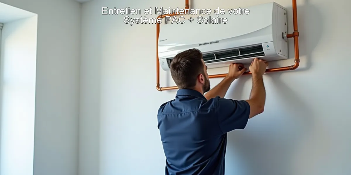 Entretien et Maintenance de votre Système PAC + Solaire