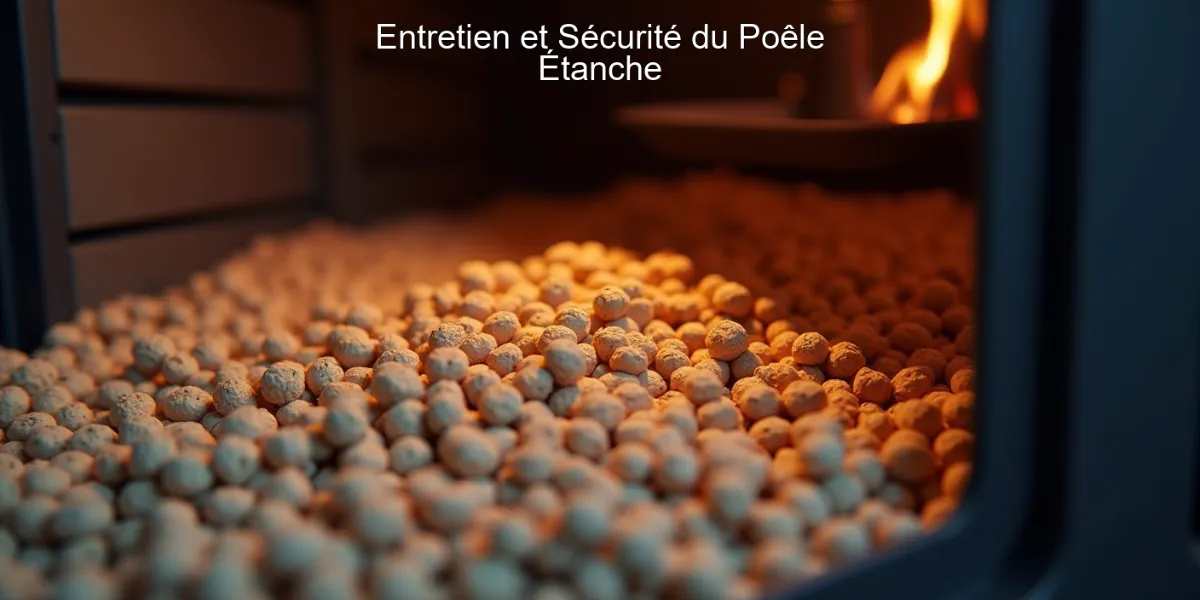 Entretien et Sécurité du Poêle Étanche