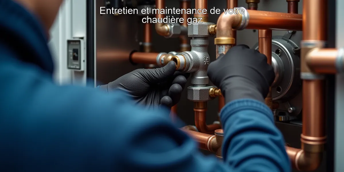 Entretien et maintenance de votre chaudière gaz