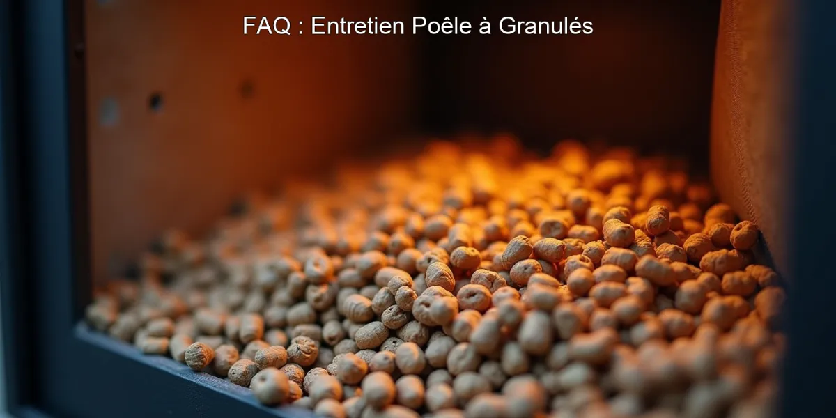FAQ : Entretien Poêle à Granulés