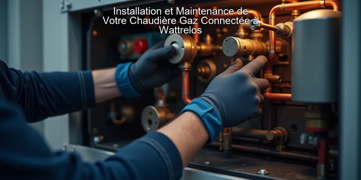 Installation et Maintenance de Votre Chaudière Gaz Connectée à Wattrelos