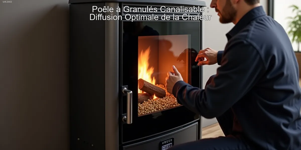 Poêle à Granulés Canalisable : Diffusion Optimale de la Chaleur