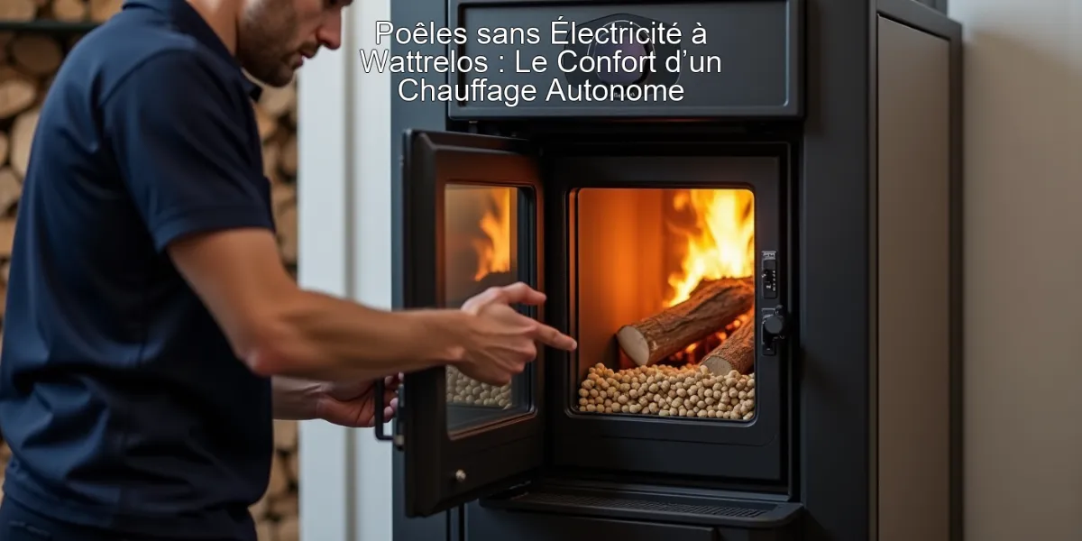 Poêles sans Électricité à Wattrelos : Le Confort d’un Chauffage Autonome