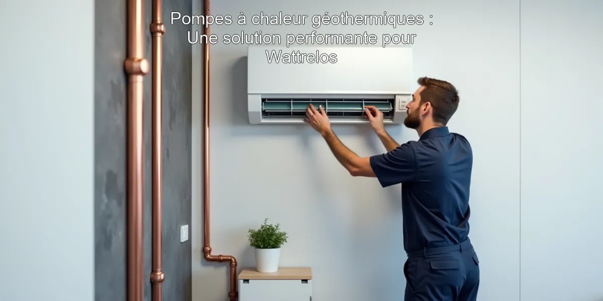 Pompes à chaleur géothermiques : Une solution performante pour Wattrelos