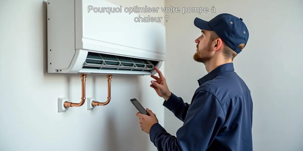 Pourquoi optimiser votre pompe à chaleur ?
