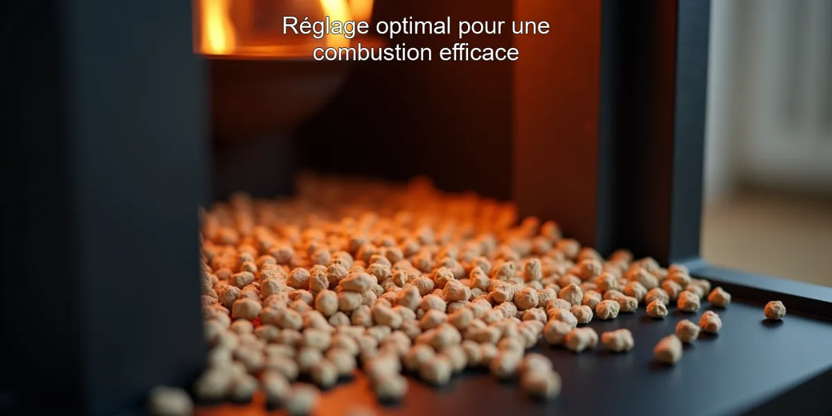 Réglage optimal pour une combustion efficace