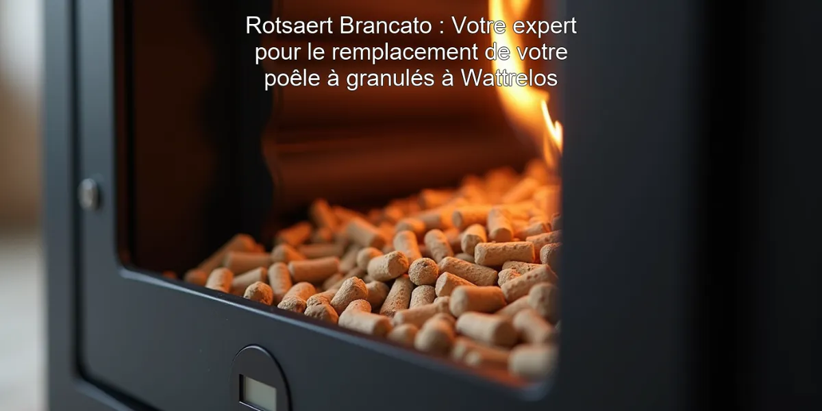 Rotsaert Brancato : Votre expert pour le remplacement de votre poêle à granulés à Wattrelos