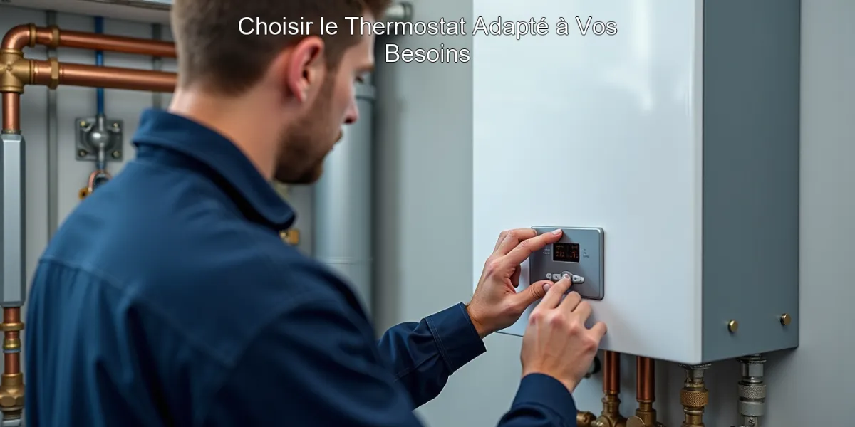 Choisir le Thermostat Adapté à Vos Besoins