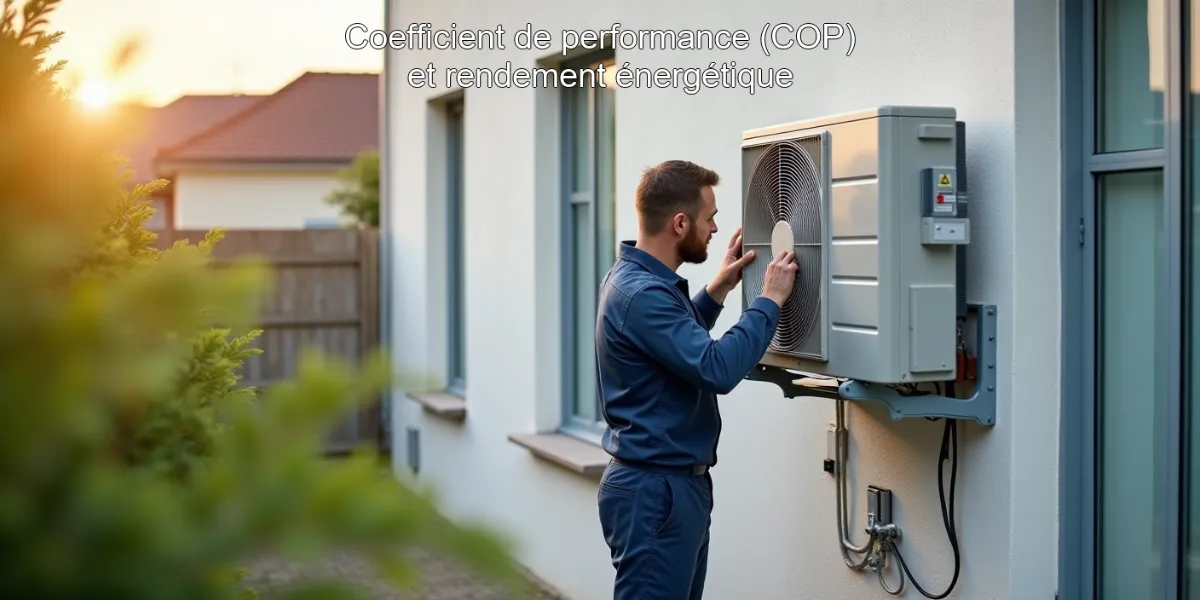 Coefficient de performance (COP) et rendement énergétique