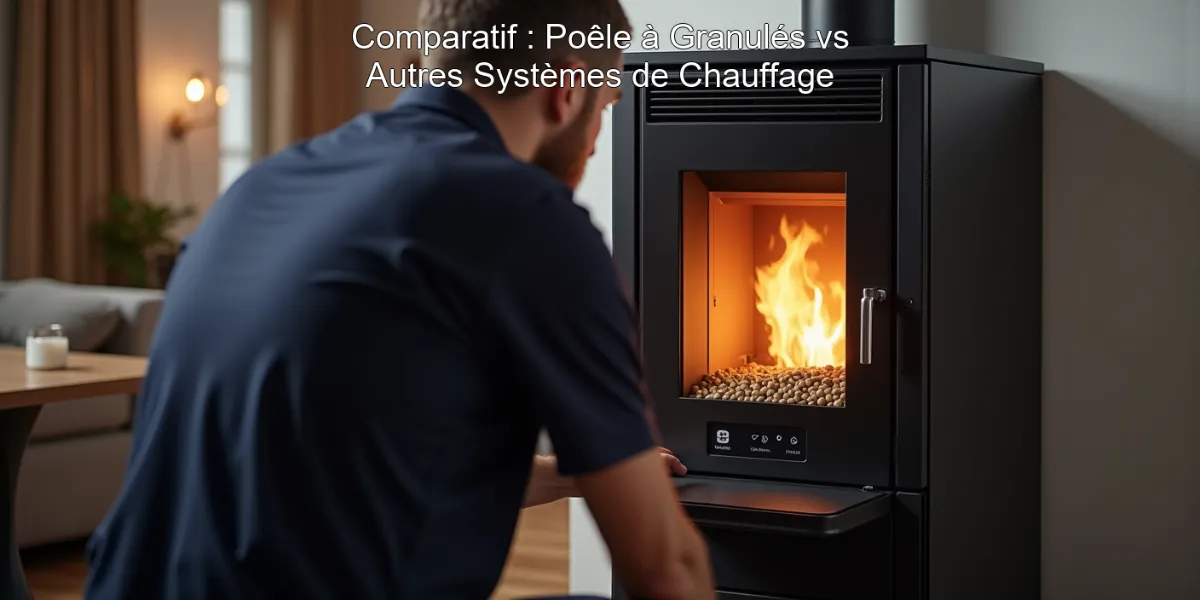 Comparatif : Poêle à Granulés vs Autres Systèmes de Chauffage