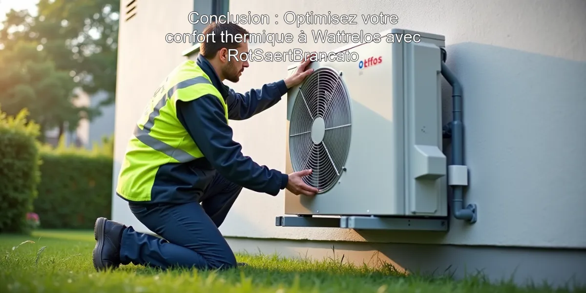 Conclusion : Optimisez votre confort thermique à Wattrelos avec RotSaertBrancato