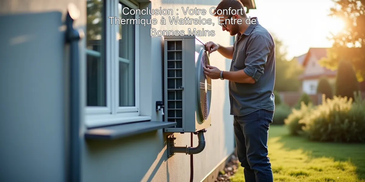 Conclusion : Votre Confort Thermique à Wattrelos, Entre de Bonnes Mains