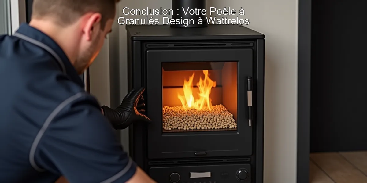 Conclusion : Votre Poêle à Granulés Design à Wattrelos