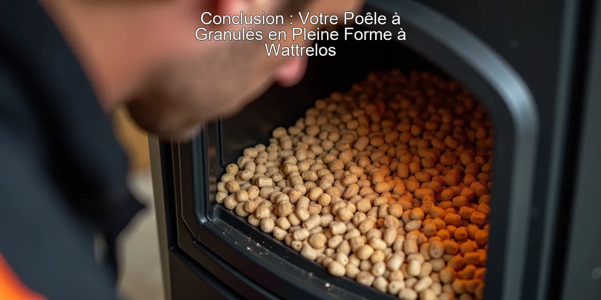 Conclusion : Votre Poêle à Granulés en Pleine Forme à Wattrelos