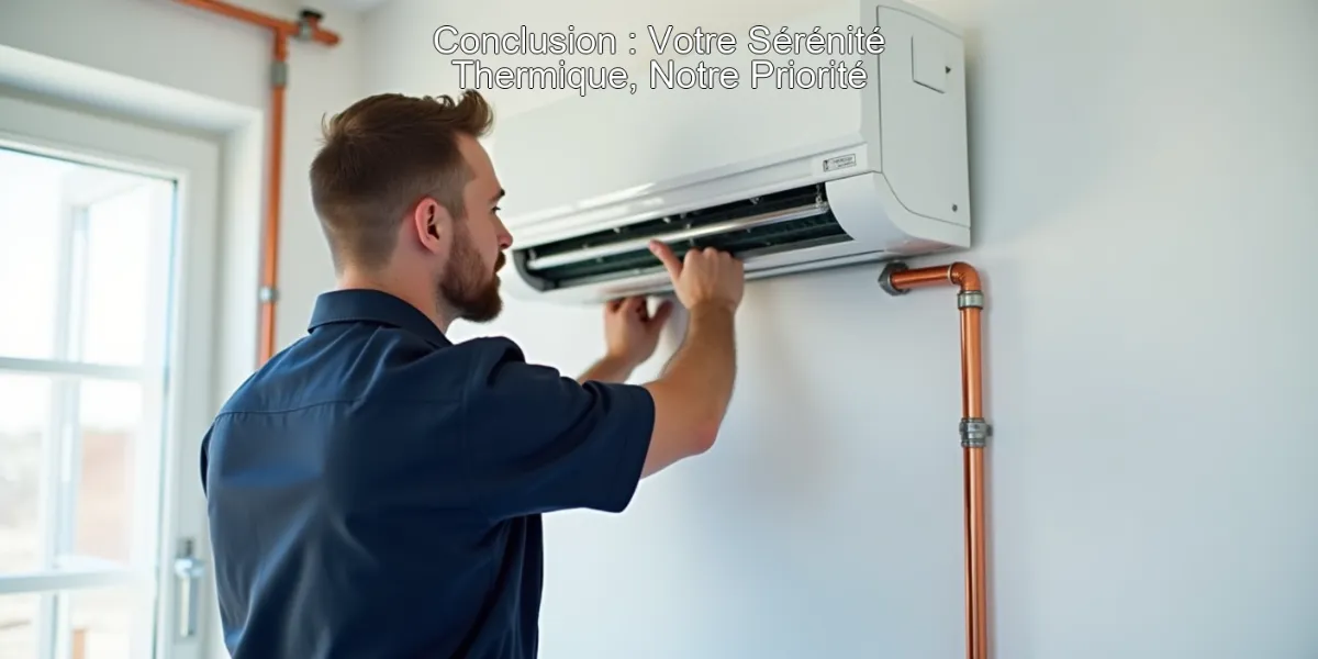 Conclusion : Votre Sérénité Thermique, Notre Priorité