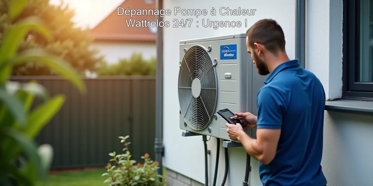 Dépannage Pompe à Chaleur Wattrelos 24/7 : Urgence !