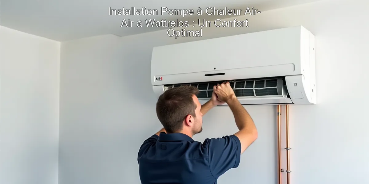 Installation Pompe à Chaleur Air-Air à Wattrelos : Un Confort Optimal