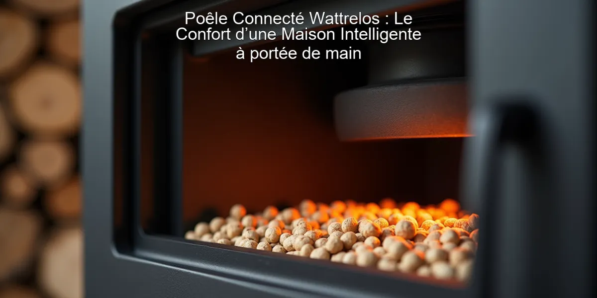 Poêle Connecté Wattrelos : Le Confort d’une Maison Intelligente à portée de main