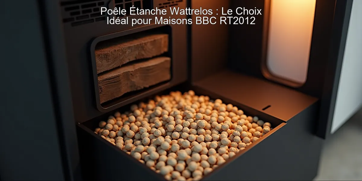 Poêle Étanche Wattrelos : Le Choix Idéal pour Maisons BBC RT2012
