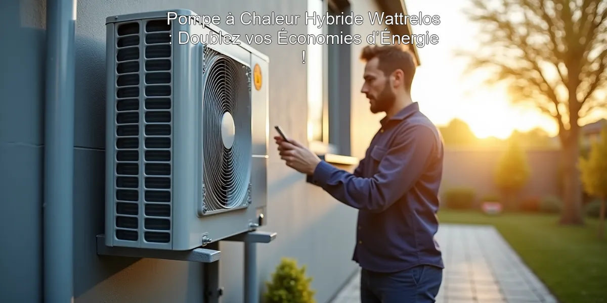 Pompe à Chaleur Hybride Wattrelos : Doublez vos Économies d’Énergie !