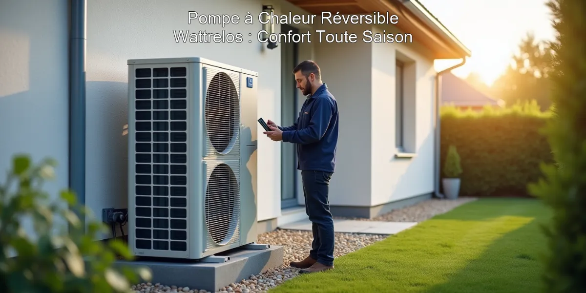 Pompe à Chaleur Réversible Wattrelos : Confort Toute Saison