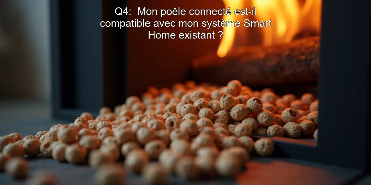 Q4: Mon poêle connecté est-il compatible avec mon système Smart Home existant ?