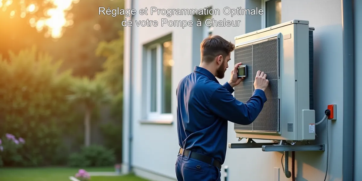 Réglage et Programmation Optimale de votre Pompe à Chaleur