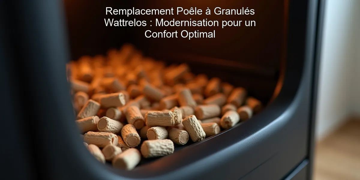 Remplacement Poêle à Granulés Wattrelos : Modernisation pour un Confort Optimal