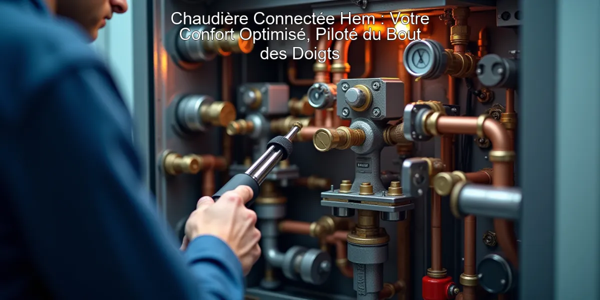 Chaudière Connectée Hem : Votre Confort Optimisé, Piloté du Bout des Doigts