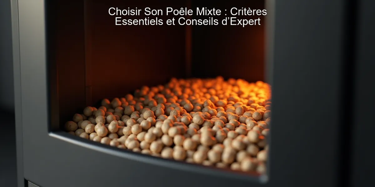 Choisir Son Poêle Mixte : Critères Essentiels et Conseils d’Expert
