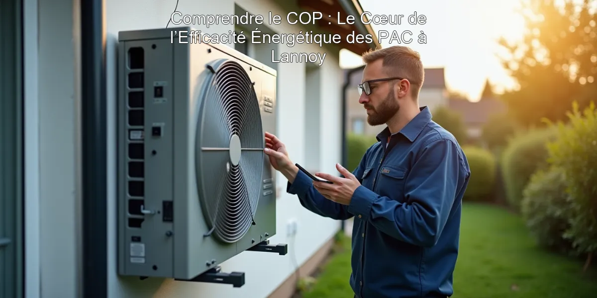 Comprendre le COP : Le Cœur de l’Efficacité Énergétique des PAC à Lannoy