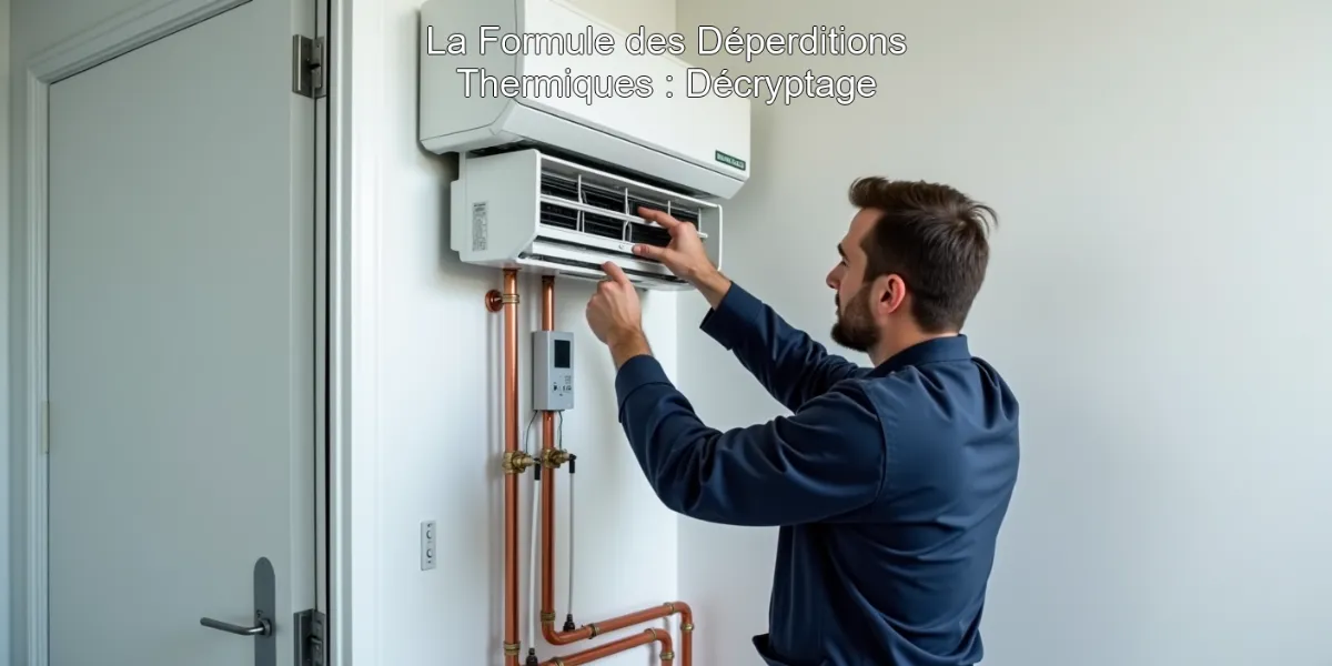 La Formule des Déperditions Thermiques : Décryptage