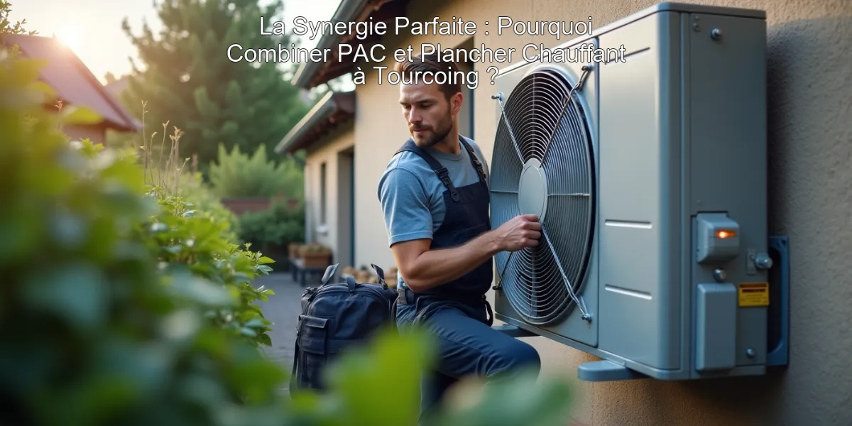 La Synergie Parfaite : Pourquoi Combiner PAC et Plancher Chauffant à Tourcoing ?