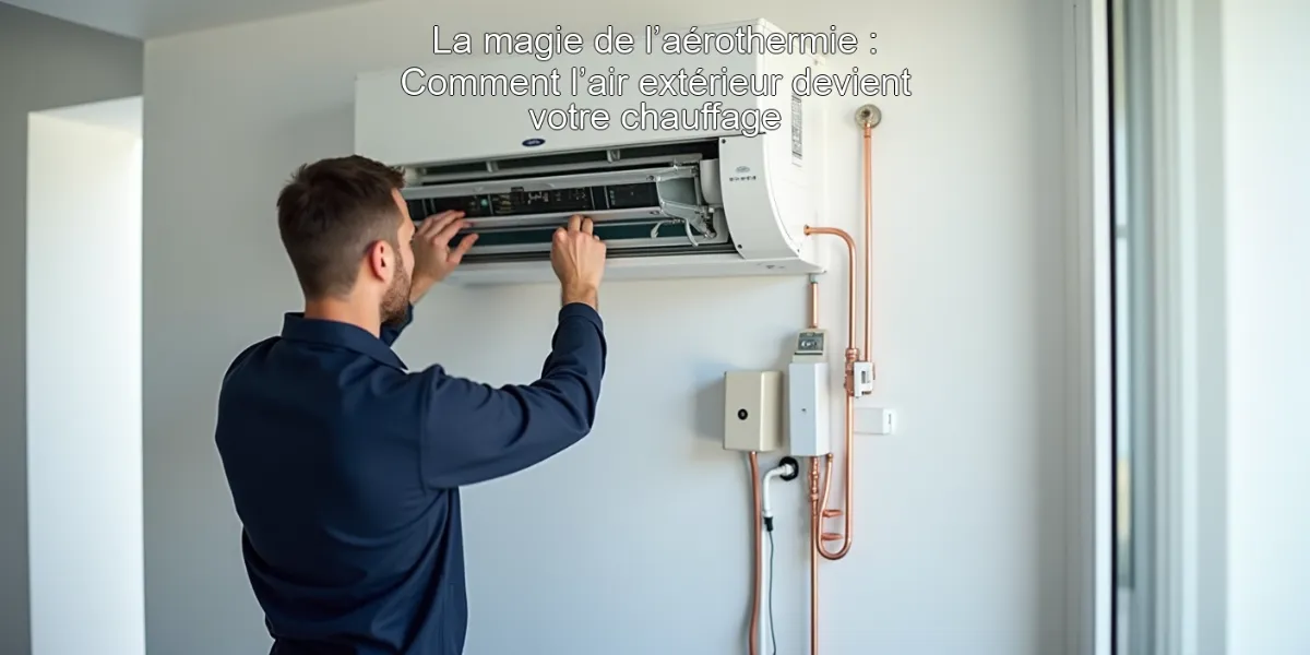 La magie de l’aérothermie : Comment l’air extérieur devient votre chauffage
