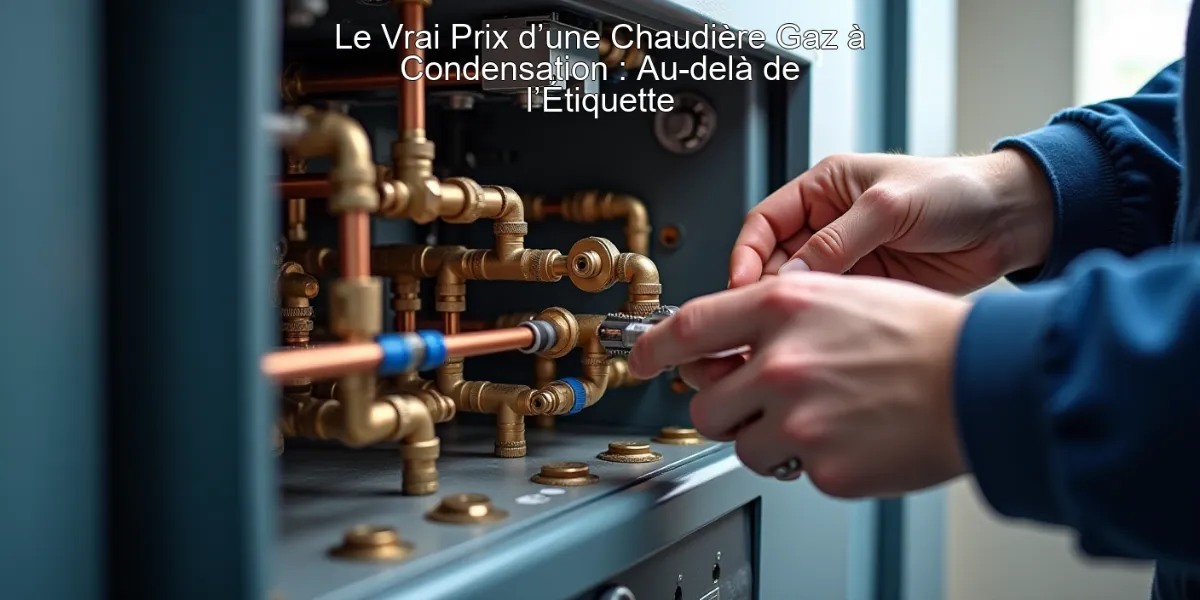Le Vrai Prix d’une Chaudière Gaz à Condensation : Au-delà de l’Étiquette