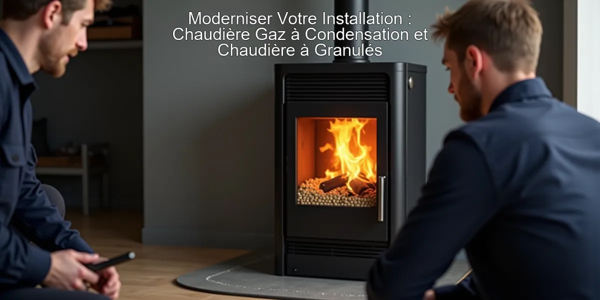 Moderniser Votre Installation : Chaudière Gaz à Condensation et Chaudière à Granulés